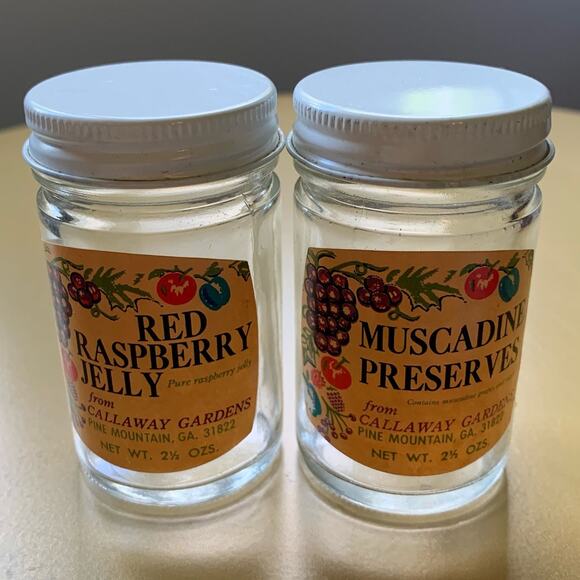 Rare Vintage Callaway Gardens Goodies from the Gardens 12-Jar Sampler Box - Picture 12 of 12